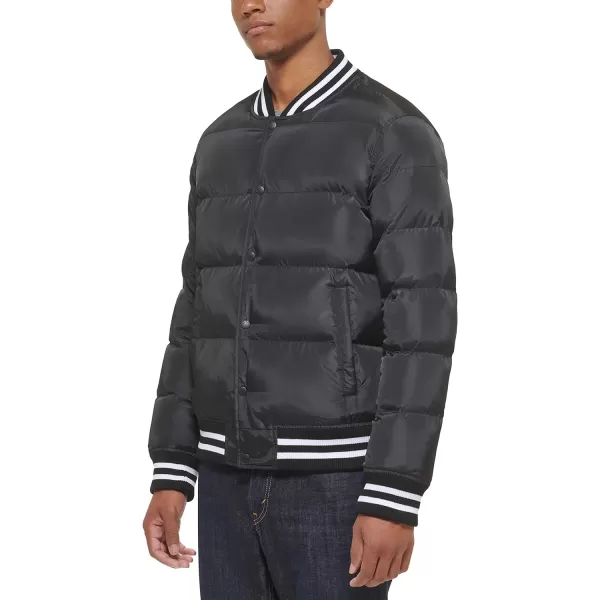 Levis Mens Varsity Puffer JacketBlack