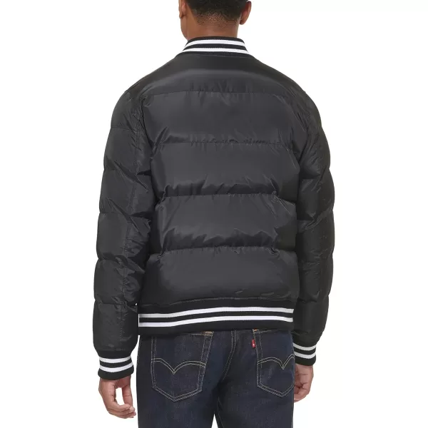 Levis Mens Varsity Puffer JacketBlack