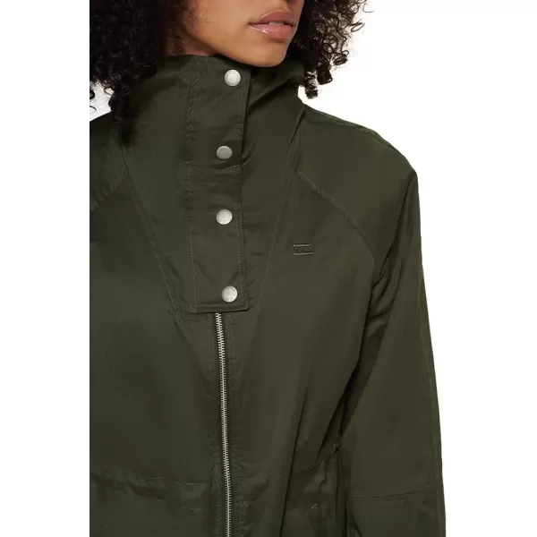 Levis Women Cotton Lightweight JacketArmy Green W Inside Cinch