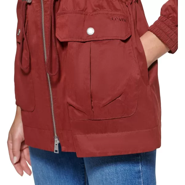 Levis Women Cotton Lightweight JacketMaroon