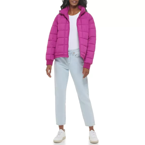 Levis Womens Box Quilted Puffer JacketClover