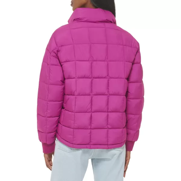 Levis Womens Box Quilted Puffer JacketClover