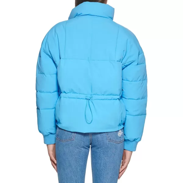 Levis Womens Cinch Waist Puffer JacketBonnie Blue