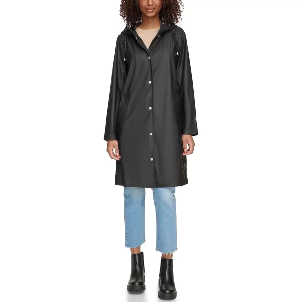 Levis Womens Classic Hooded Rain ParkaBlack