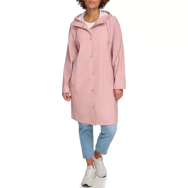 Levis Womens Classic Hooded Rain ParkaRose