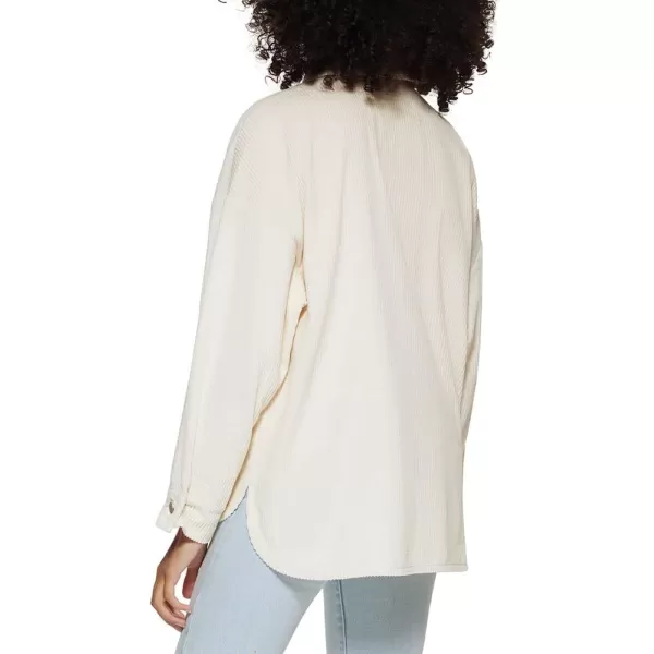 Levis Womens Cotton Corduroy Shirt JacketButtercream