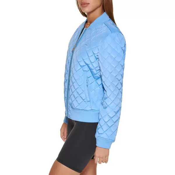 Levis Womens Diamond Quilted Bomber Jacket Regular amp Plus SizeDeep Blue