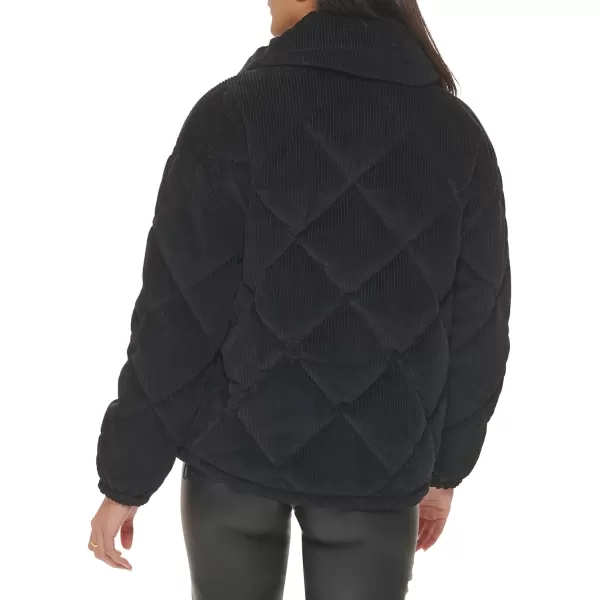 Levis Womens Diamond Quilted Corduroy JacketBlack