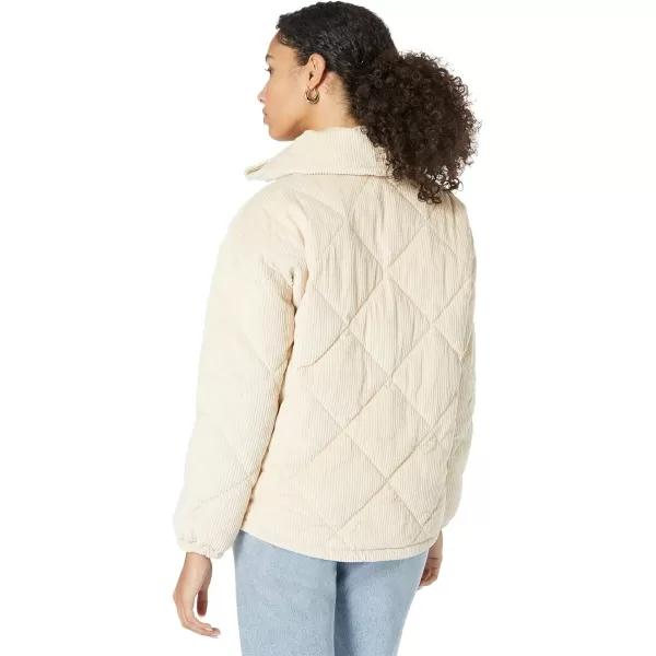 Levis Womens Diamond Quilted Corduroy JacketTapioca