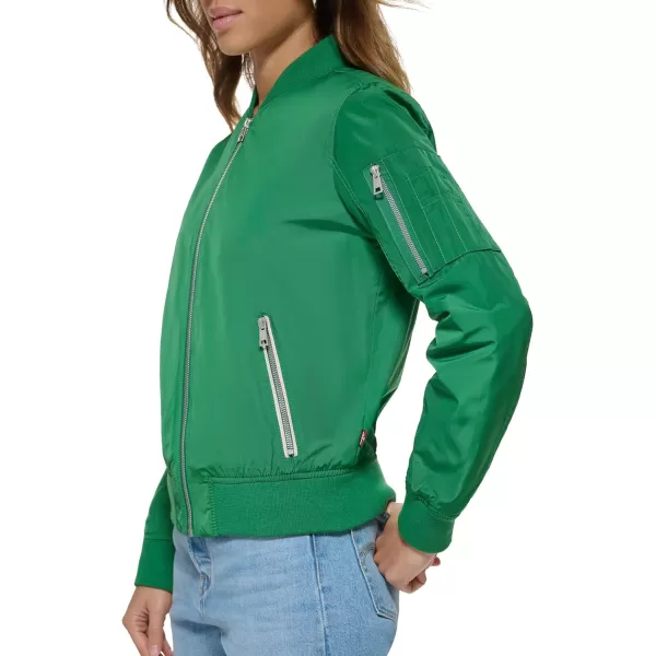 Levis Womens Melanie Bomber Jacket Standard amp Plus SizesArden Green