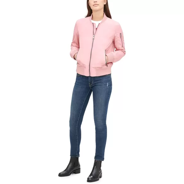 Levis Womens Melanie Bomber Jacket Standard amp Plus SizesDusty Rose