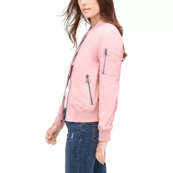 Levis Womens Melanie Bomber Jacket Standard amp Plus SizesDusty Rose