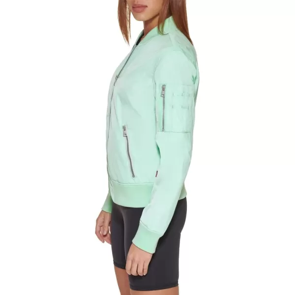 Levis Womens Melanie Bomber Jacket Standard amp Plus SizesLimewash