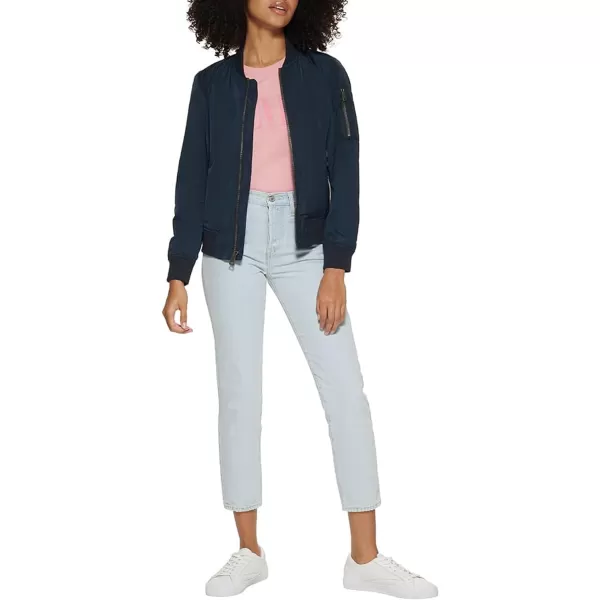 Levis Womens Melanie Bomber Jacket Standard amp Plus SizesNavy