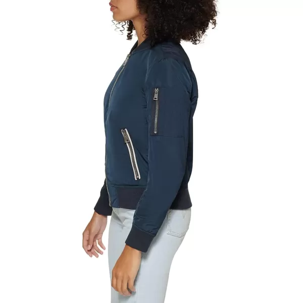 Levis Womens Melanie Bomber Jacket Standard amp Plus SizesNavy