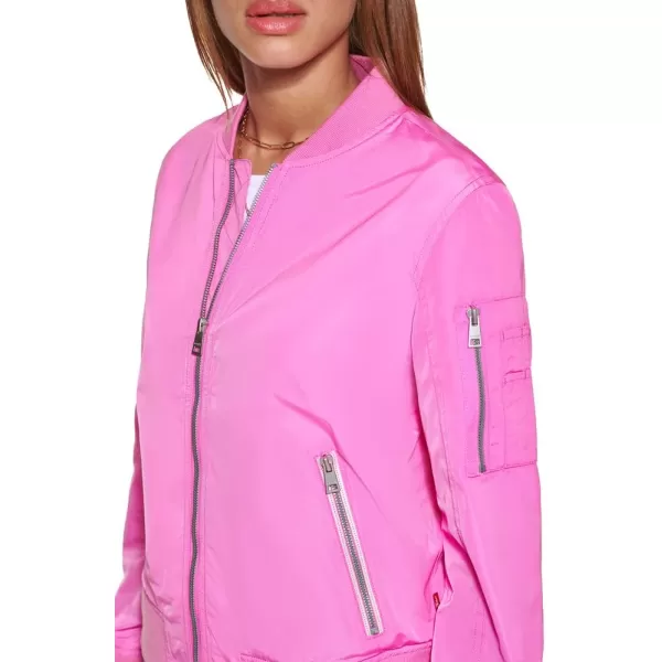 Levis Womens Melanie Newport Bomber Jacket Regular  Plus SizePink