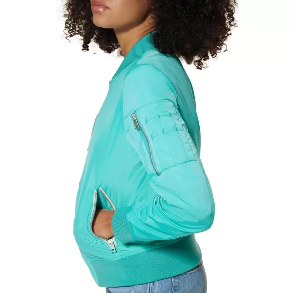 Levis Womens Melanie Newport Bomber Jacket Regular  Plus SizeTeal