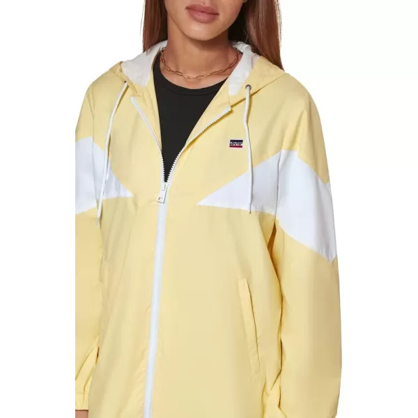 Levis Womens Nylon Color Block WindbreakerPineapple Combo