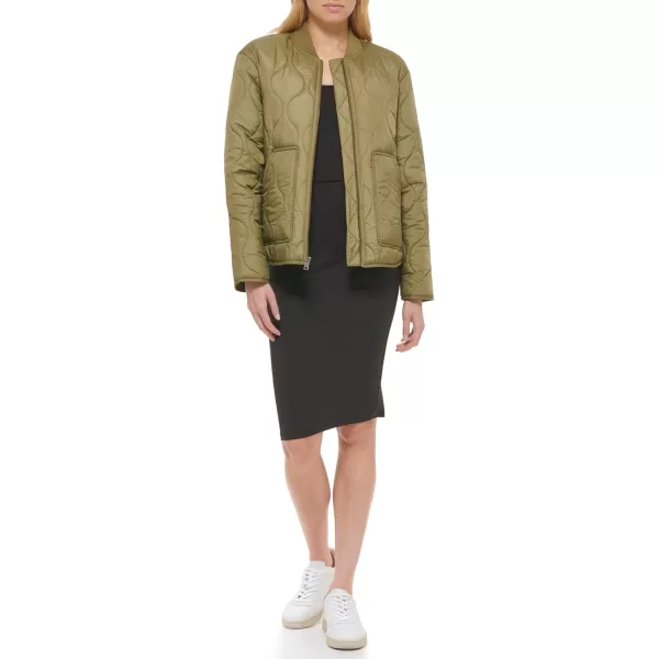 Levis Womens Onion Quilted Liner JacketMartini Olive