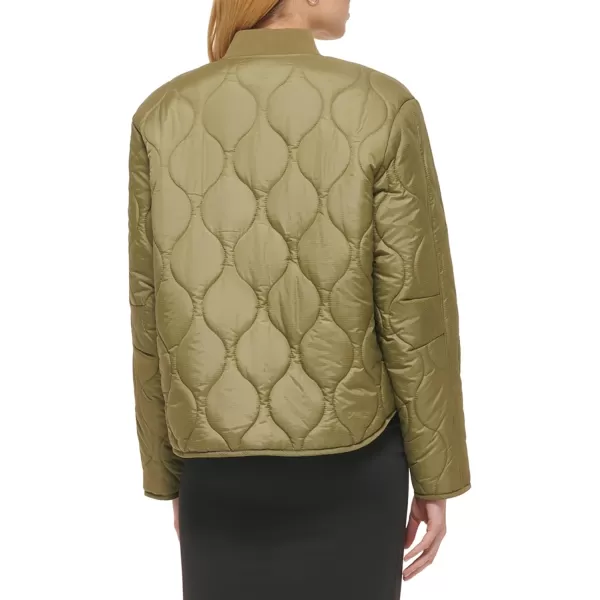 Levis Womens Onion Quilted Liner JacketMartini Olive