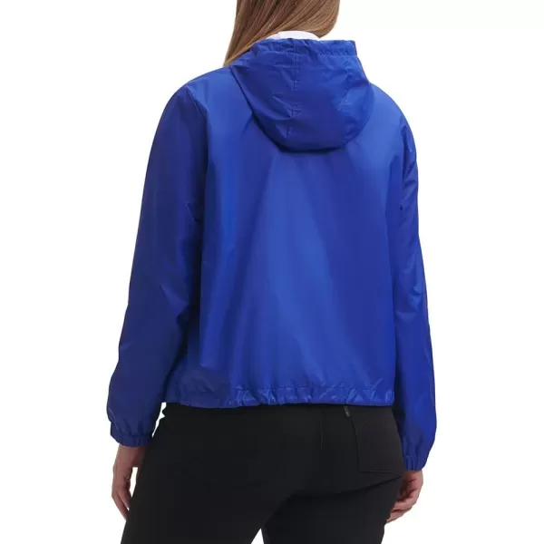 Levis Womens Retro Hooded Rain Windbreaker Jacket Standard amp Plus SizesPlus Size Sapphire