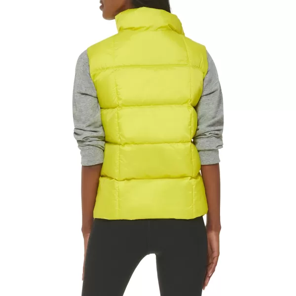 Levis Womens Sporty Box Quilted Puffer VestAcidic Lemn