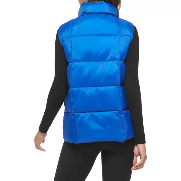 Levis Womens Sporty Box Quilted Puffer VestArmy Green