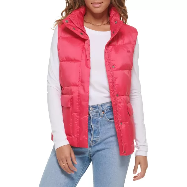 Levis Womens Sporty Box Quilted Puffer VestFrappe