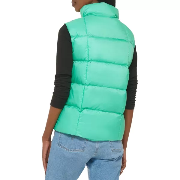 Levis Womens Sporty Box Quilted Puffer VestGreen