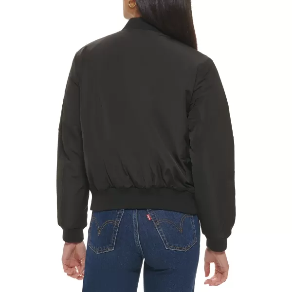 Levis Womens Utility Flight Bomber JacketBlack