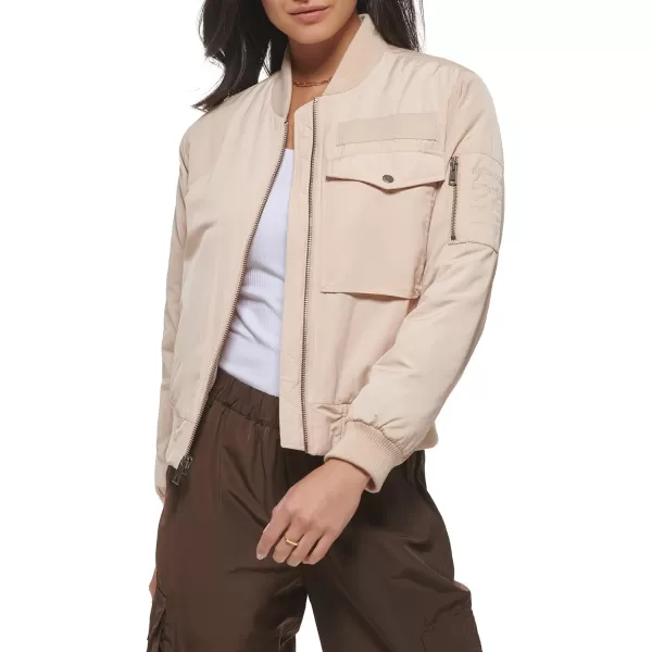 Levis Womens Utility Flight Bomber JacketSand