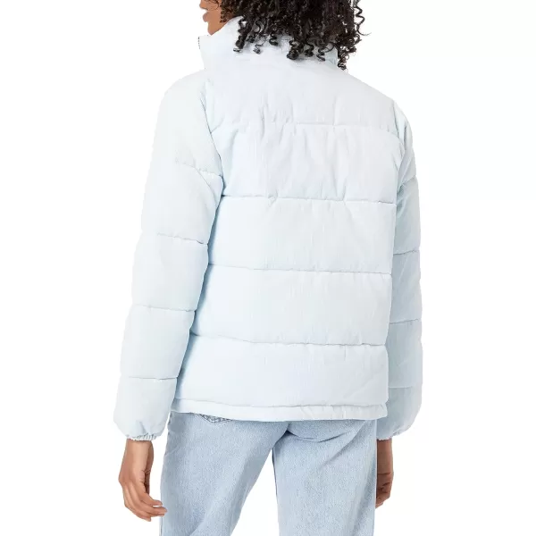 Levis Womens Zoe Corduroy Puffer Jacket Standard amp Plus SizesPlein Air Blue Corduroy