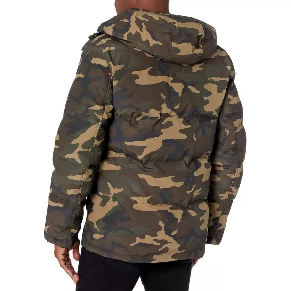 Levis mens Arctic Cloth Quilted Performance Parka Jacket Camouflage Large USLevis mens Arctic Cloth Quilted Performance Parka Jacket Camouflage Large US