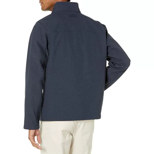 Tommy Hilfiger Mens Active Soft Shell JacketBig amp Tall Heather Navy