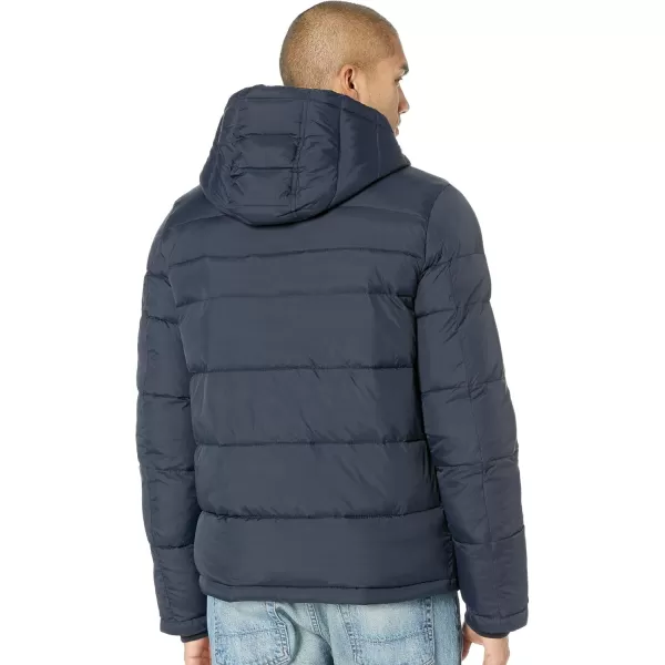 Tommy Hilfiger Mens Hooded Puffer JacketMidnight