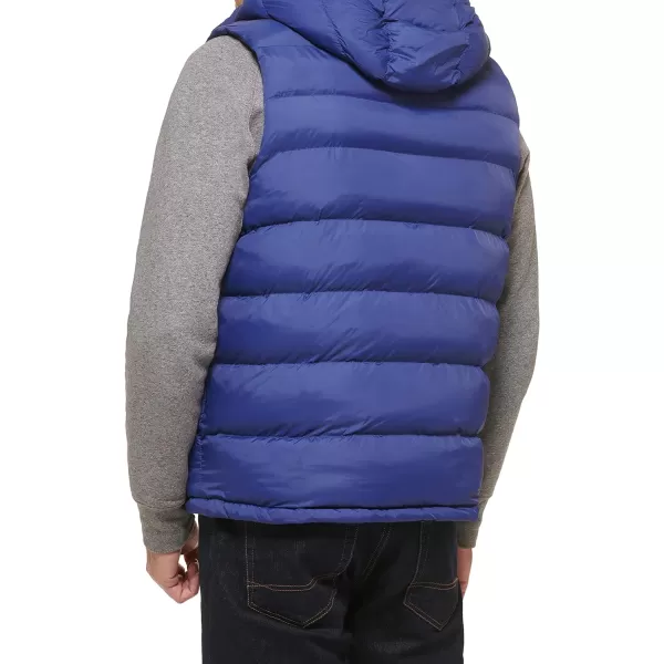 Tommy Hilfiger Mens Hooded Puffer VestRoyal Blue