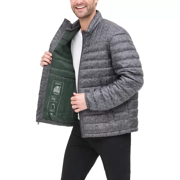 Tommy Hilfiger Mens Legacy Classic Packable Down Puffer JacketGreg Fancy Check