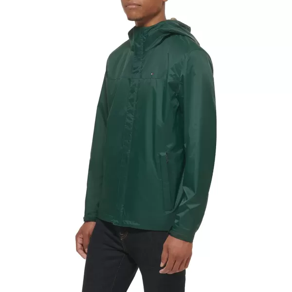 Tommy Hilfiger Mens Lightweight Breathable Waterproof Hooded JacketPine Grove