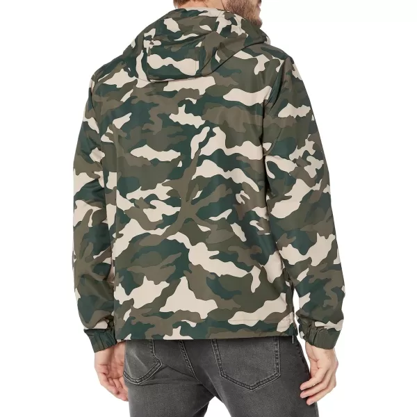 Tommy Hilfiger Mens Lightweight Logo PopoverCamouflage