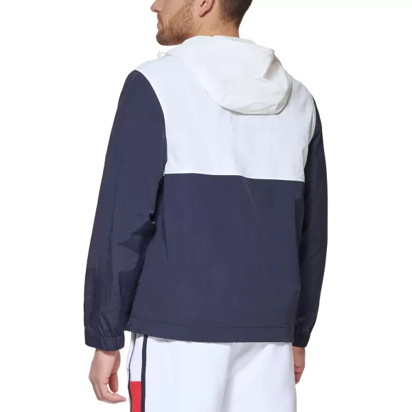 Tommy Hilfiger Mens Lightweight Logo PopoverMidnightIceRed