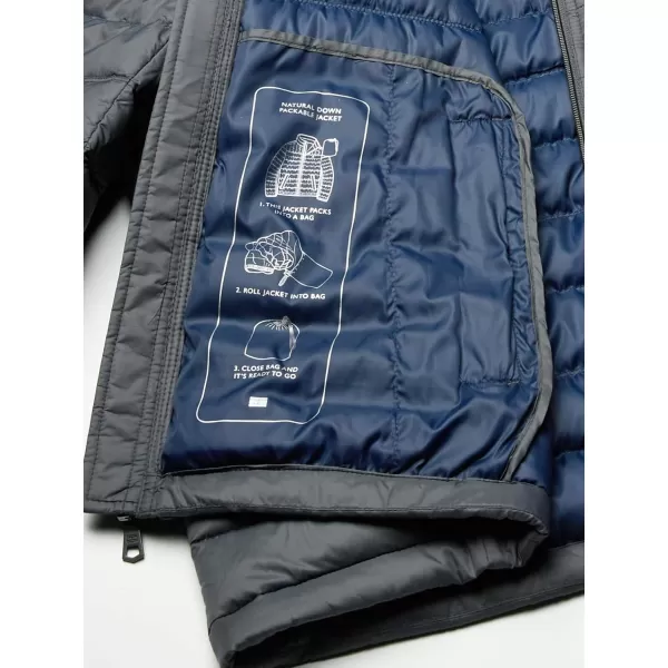 Tommy Hilfiger Mens Packable Down Puffer JacketBig amp Tall Charcoal