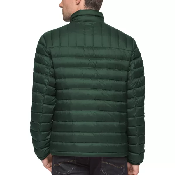 Tommy Hilfiger Mens Packable Down Puffer JacketStandard Bottle Green