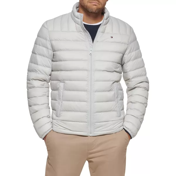 Tommy Hilfiger Mens Packable Down Puffer JacketStandard Ice