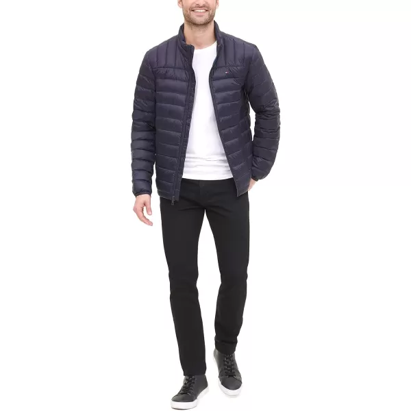 Tommy Hilfiger Mens Packable Down Puffer JacketStandard Midnight