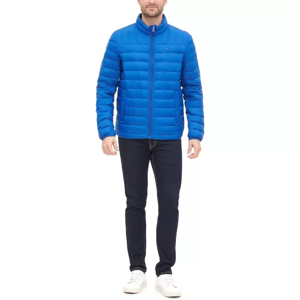 Tommy Hilfiger Mens Packable Down Puffer JacketStandard Royal Blue