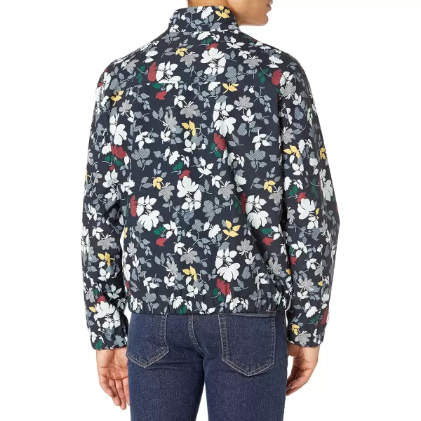 Tommy Hilfiger Mens Performance Faux Memory Bomber JacketPrint Tech