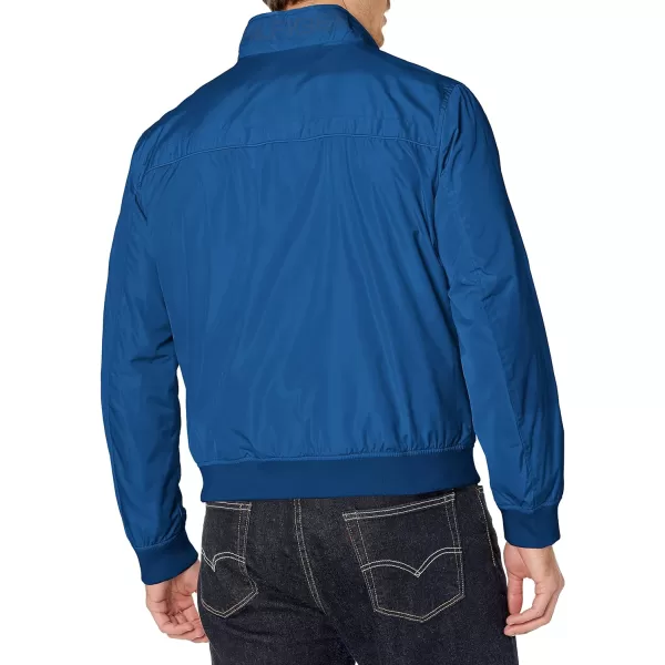 Tommy Hilfiger Mens Performance Faux Memory Bomber JacketRoyal Blue Unfilled