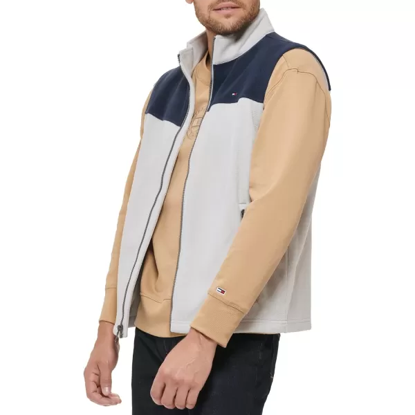 Tommy Hilfiger Mens Polar Fleece VestNavyIce