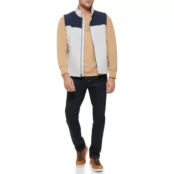 Tommy Hilfiger Mens Polar Fleece VestNavyIce