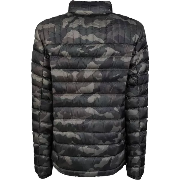 Tommy Hilfiger Mens Real Down Insulated Packable Puffer JacketCamouflage